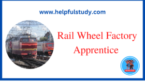 Rail Wheel Factory Apprentice 2023 Offline Form